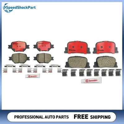 Juego de pastillas de freno de disco delanteras y traseras Brembo para Scion tC 2005-2010 Foto 1 de 3