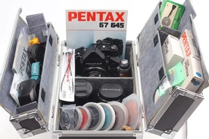 ALL Late [ MINT in Trunk ] PENTAX 67 TTL M/Up P 105mm + 55mm + 200mm From JAPAN - Picture 1 of 24