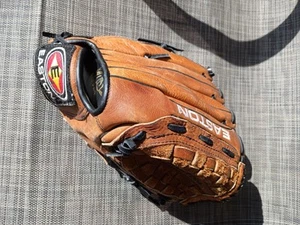 Baseball Glove Easton Nat 40 Natural Series USA 12 1/4 Inch Pattern Writing - Picture 1 of 5