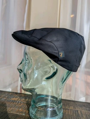 Chapéu boné plano Mucros Weavers Trinity médio irlandês preto cera Irlanda Newsboy golfe - Imagem 1 de 4