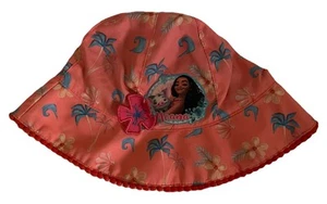 Disney Moana Little Girl Beach Hat-Size One Size -Orange - Picture 1 of 5