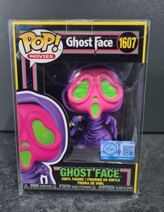 Funko Pop! Scream - Ghost Face (Schwarzlicht) #1607 mit Protektor - Bild 1 von 4