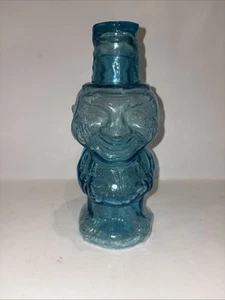 MCM DECANTER WC FIELDS Indiana Glass 70s Barware Vtg Famous Celebrity Art Glass - Picture 1 of 8