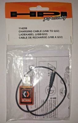 HPI Racing RC 114259 Charging Cable USB to Q32 - Image 1 of 2
