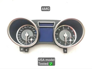 Dashboard (instrument cluster) Mercedes-Benz M-CLASS 2015 mph Automatic Transmis - Bild 1 von 10