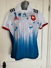 Adidas France 2017 Rugby Shirt/ Jersey-Small-Mint