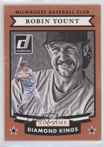 2015 Panini Donruss All-Time Diamond Kings Robin Yount #8 HOF