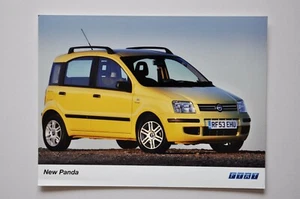 Car Press Photo - Fiat Panda - Yellow - Front / Side View - Picture 1 of 1