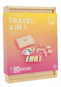 NUOVO SunnyLife Travel 4 in 1 Super Fly Set Gioco Portatile - OFFERTA - Party Game Pool - Foto 1 di 3