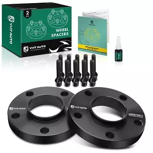 2pcs 5x120 to 5x120 Wheel Spacer 12x1.5 72.56mm 20mm for BMW E60 530i E64 M6 F30 - Picture 1 of 10