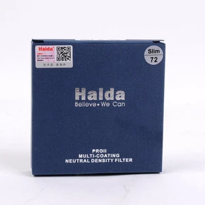 Haida 72mm Slim PRO II MC ND0.9 8x Neutral Density Filter ND8 (3 Stops) - Picture 1 of 5