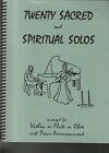 20 Sacred & Spiritual Solos Arr. For Violin Or Flute Or Oboe -Piano 2 Books