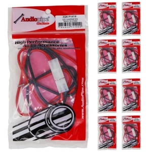 9 Pack 14 Gauge 2 Pin Male/Female Terminals Quick Disconnect Harness AQK-P14FM - Picture 1 of 23