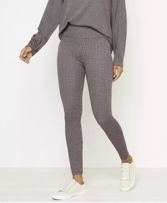 Lou & Grey For Loft Leggings Purple Size XS Plum / Grey HoundStood Ponte Sporty - Image 1 of 4