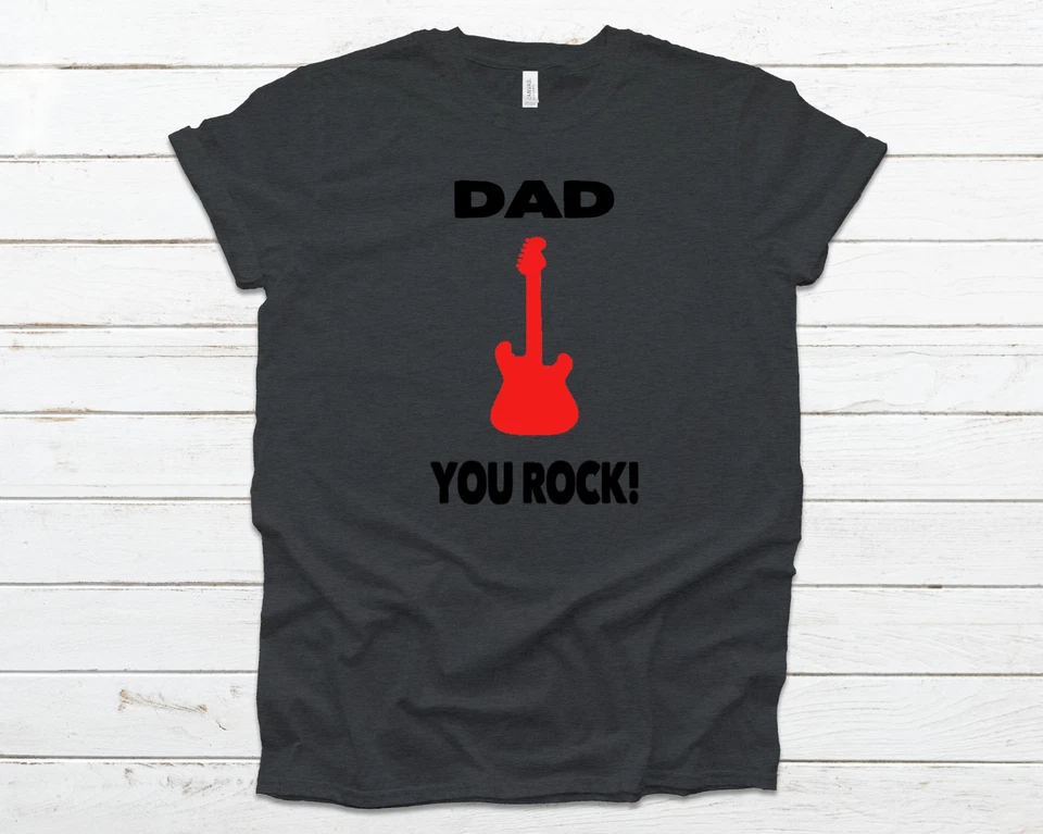 ¡DADD YOU ROCK! de primera calidad Camiseta - Regalo perfecto para el día del padre - Unisex Foto 1 de 1