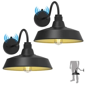 14,5" Kuppel Schwanenhals Scheunenlicht, Außen Rostschutz & Wasserdicht Bauernhaus Wand... - Bild 1 von 7