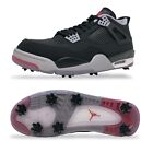 Air Jordan Iv G Mens Golf Shoes Size 13 Black/Fire Red-Cement Grey Cu9981 002