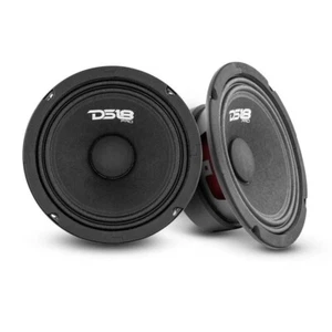 DS18 PRO-GM6.4 Car Audio Door Speakers 6.5" Mid-Range Loudspeaker - 2 Speakers - Picture 1 of 10