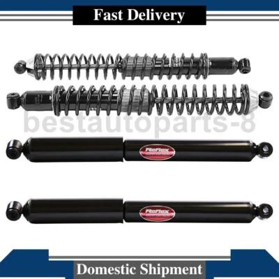 Amortiguadores delanteros traseros puntales 4X para Ford F-250 1987 1988 1989 1990 1991 Foto 1 de 4