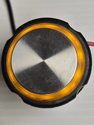 5 Lighted Orange Momentary Elevator Switch Push Button AAA23500 OTIS NICE STUFF - Image 1 of 4