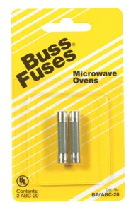 Bussmann Fuse Fast Acting, Microwave Oven 20 Amp 250 V 1/4 " X 1-1/4 " Cd 2 - Picture 1 of 1