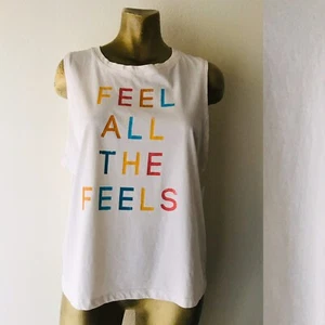 FIFTH SUN NWT Feel All the Feels TANK TOP Size XXL - Picture 1 of 7