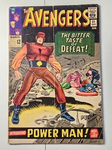 Avengers #21 GD/VG 4.0 1965 POWERMAN - Imagen 1 de 7