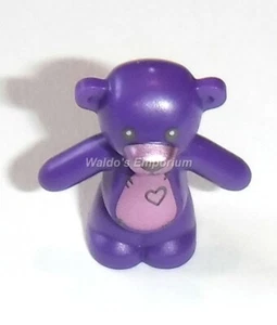 Lego Friends MiniFigure Animal, TEDDY BEAR- Dk Purple from Olivia's Cube 41407 - Picture 1 of 1
