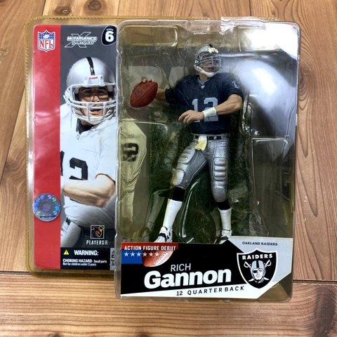 NEW McFarlane's Sports Picks Rich Gannon Oakland Raiders NFL Action Figure Cover