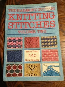 "Harmony" Guide to Knitting Stitches: v. 2 by Lyric Books Ltd Paperback - Picture 1 of 2