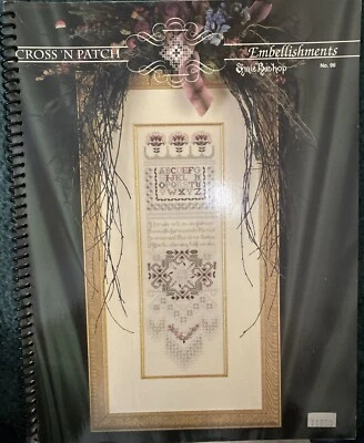 Cross 'N Patch Embellishments 96 by Emie Bishop Cross Stitch Hardanger Patterns - Image 1 of 4
