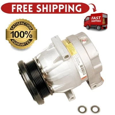 Delphi AC Compressor With CLUTCH High Quality & Performance Part CS0051 - Image 1 of 4