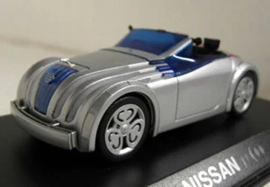 Unbranded 1/43 Concept Nissan JIKOO Silver Diecast Model Car - Foto 1 di 3