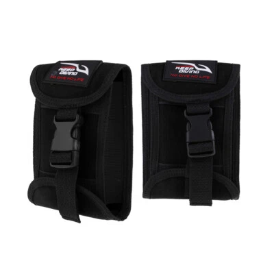 2er Set Scuba Diving Weight Pocket Bleigürtel Tasche Taschenbleigurt Ersatz
