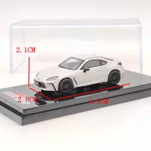 Hobby Japan TOYOTA GR86 RZ 3BA-ZN8 White HJ641048AW Diecast Toys Models 1:64 US - Picture 1 of 6