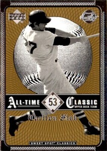 2002 Upper Deck Sweet Spot Classics Carlton Fisk Boston Red Sox #53