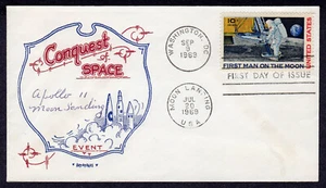 1969 Apollo 11 Man on the Moon (C76) - Artopage G/P FDC TA835 - Picture 1 of 1