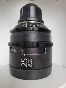 Sony CineAlta MKII 25mm T2 Lens - Arri PL Mount Prime Cine Lens pk6