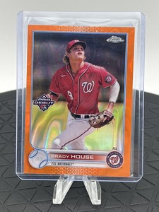 2022 Topps Chrome Pro Debut Brady House Orange Lava Refractor /25 #PDC-3