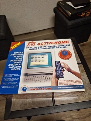 X-10 Activehome Kit Inalámbrico de 6 Piezas para Automatización del Hogar Nuevo Precintado Foto 1 de 4
