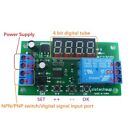 1-Channel Multifunction Pulse Counter Switch Adjustable Timer Delay Module