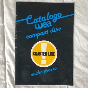 CATÁLOGO WEA COMPACT DISC CHARTER LINE - 1989 - Imagen 1 de 2