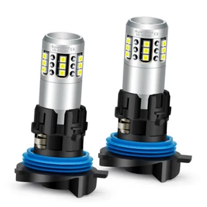 2x PH24W 2020 21 LED Bulb Car Headlight Daytime Running Lamp 10-30V White 6000K - Picture 1 of 10