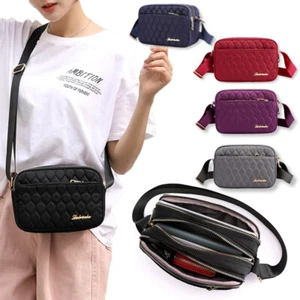 Women's Crossbody Bag Messenger Shoulder Bags Large Capacity Travel Sports - Picture 1 of 29