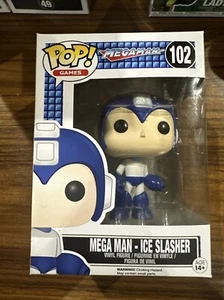 Funko Pop! Games Mega Man Ice Slasher Exclusive Vinyl Figure #102 - Picture 1 of 7
