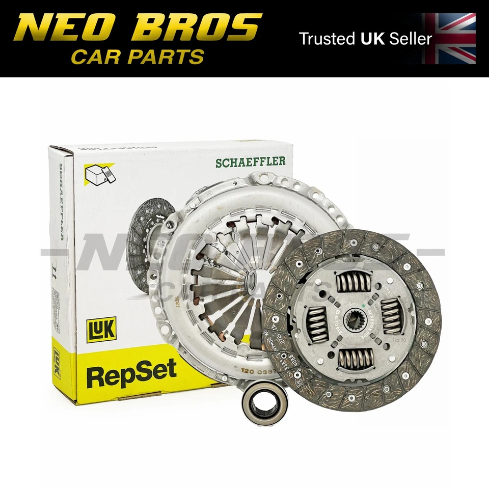 Genuine LUK 3pc Clutch Kit for Peugeot 1007 108 2008 206 207 208 301 620326800 - Image 1 of 3