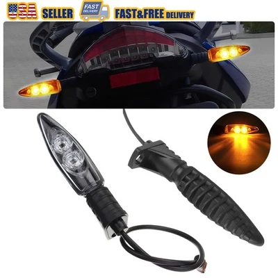 Luz intermitente indicadora de señal de giro delantera apta para BMW HP4 S1000R S1000RR S1000XR Foto 1 de 4