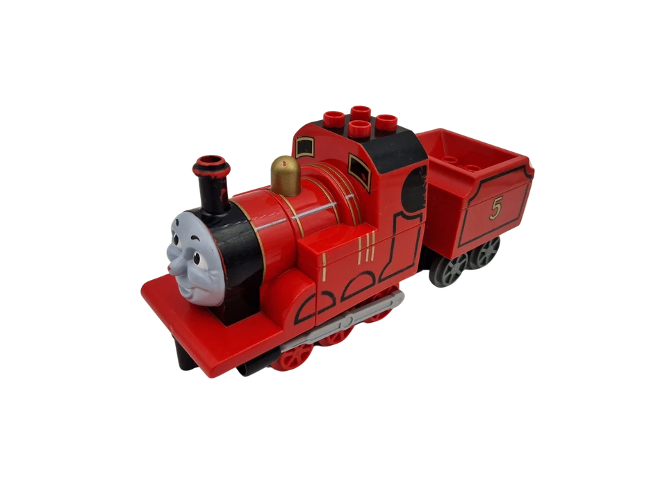 Lego® train Duplo chemin de fer Locomotive Thomas & Friends James !! 2ème choix  - Photo 1/1