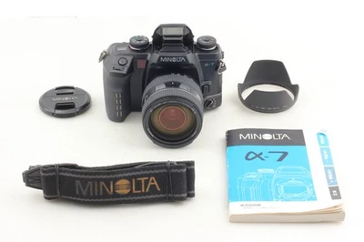 [Near MINT] Minolta Dynax Alpha 7 α7 a7 35mm SLR Film Camera 24-105mm Lens JAPAN - Image 1 of 4