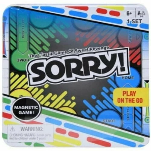 Sorry! Play On The Go Magnetic Game Age 6+ - Image 1 of 1